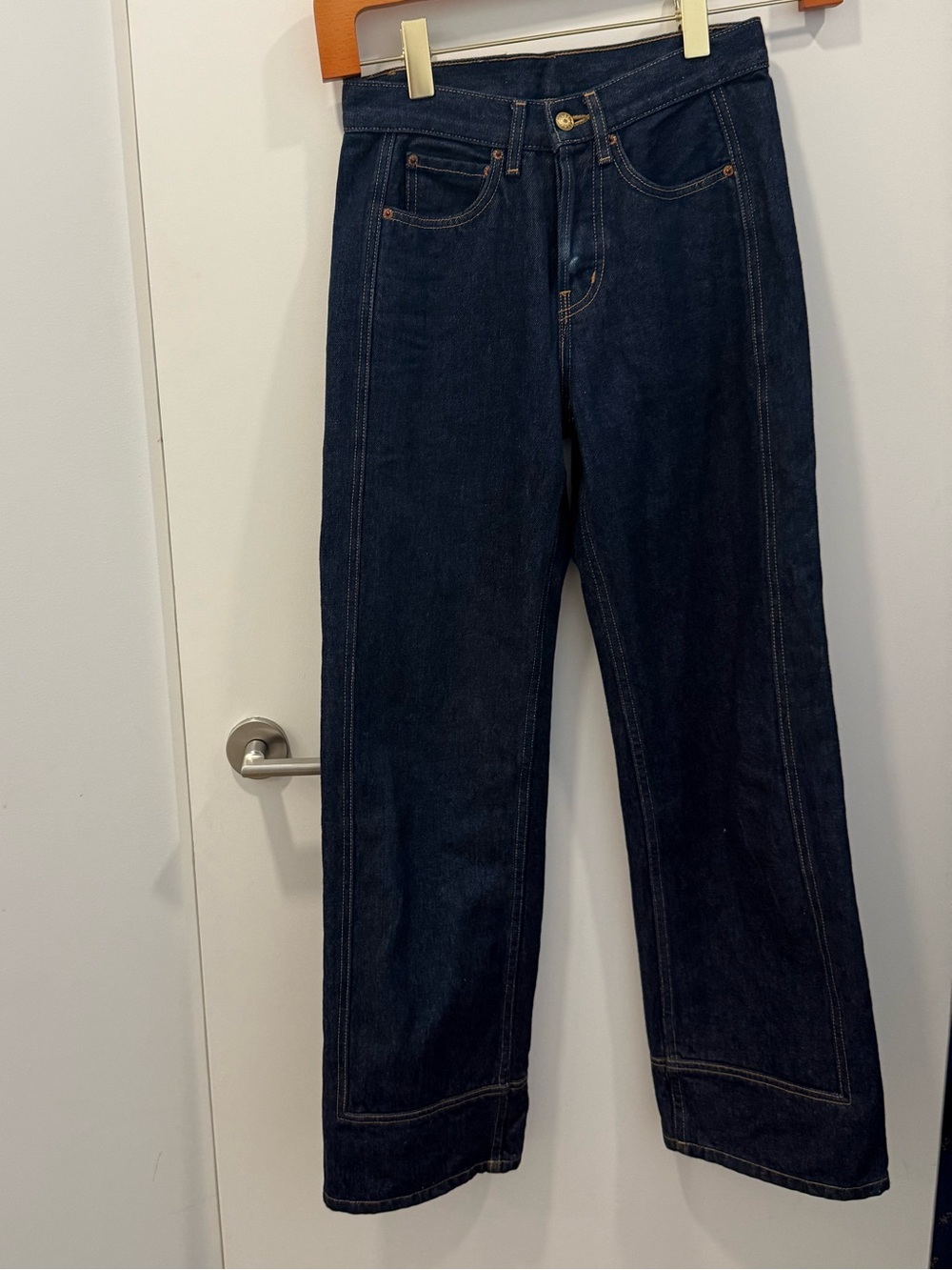 B SIDES dark denim jeans size 25
